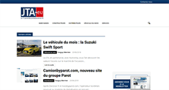 Desktop Screenshot of jta.eu